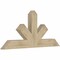 Ekena Millwork Saratoga Rough Sawn Timber Gable Bracket, Douglas Fir, 60"W x 27"H x 4"D x 6"F, 11/12 Pitch GBW060X27X0406SAR00RDF - alternate 2